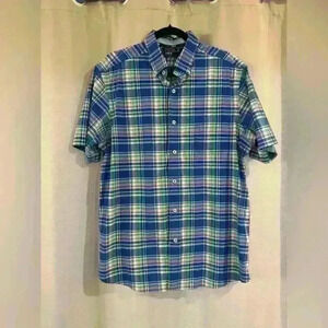 Men’s Plaid Club 38 Button Down